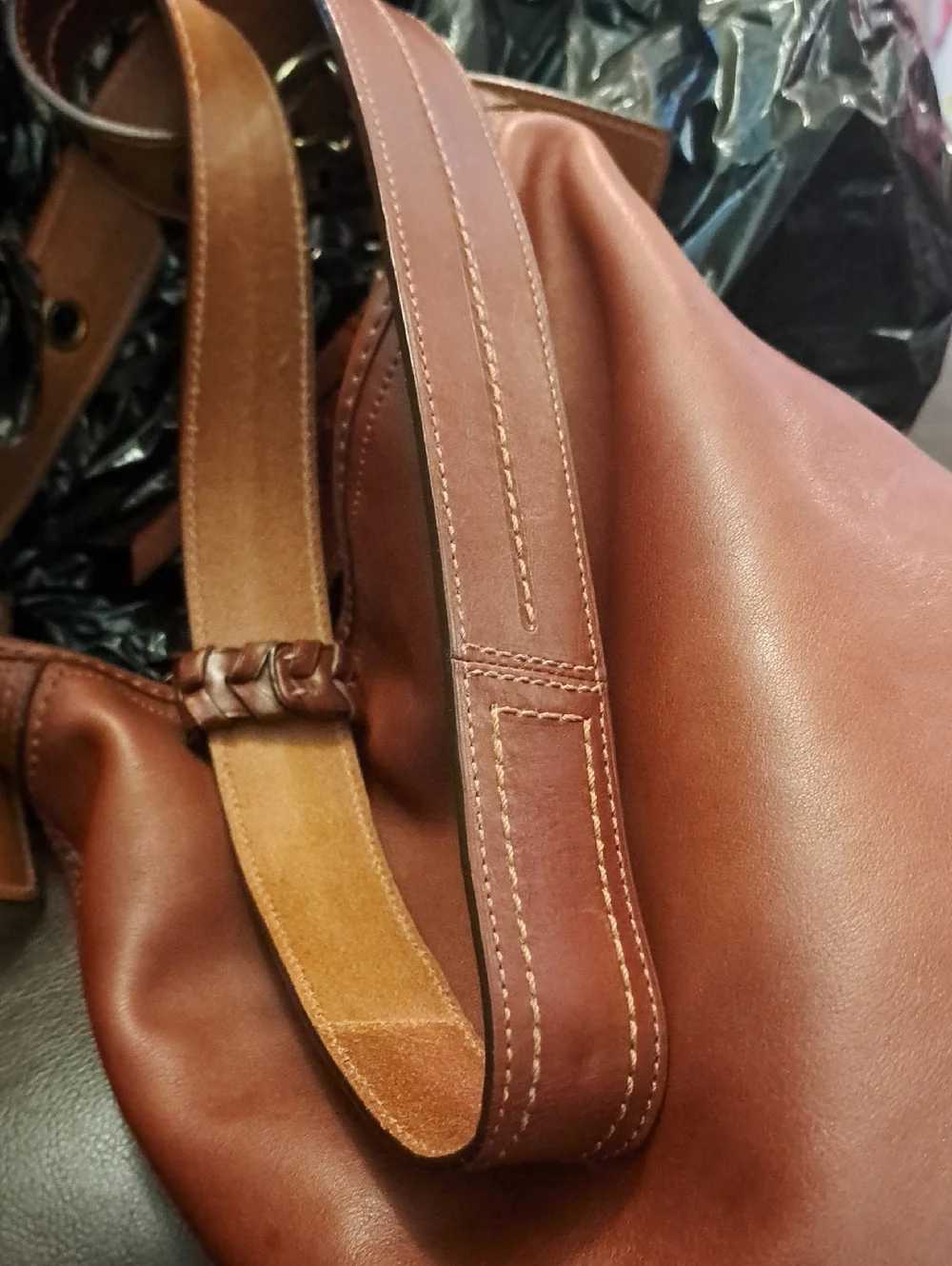 Coach Bleecker Tattersall Duffle Bucket Bag 2007 Clean N Stunning - Picture 15 of 16